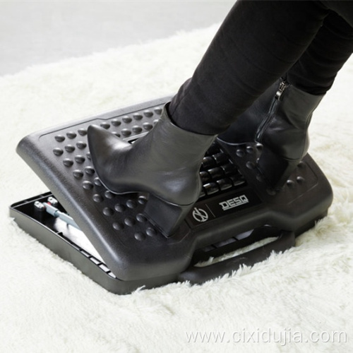 Erognomic design adjustable office portable footrest